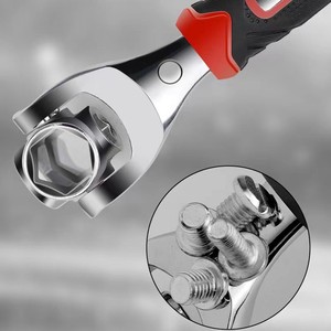 Herramienta de llave inglesa 52 en 1 para hogares y reparación de automóviles con cabezal giratorio de 360 grados, herramientas de llaves universales multifunción - Product Image 1