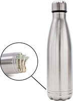 Bouteille d'eau dissimulée détachable de 25 oz, bouteille de cola, gobelet en acier inoxydable avec un endroit secret