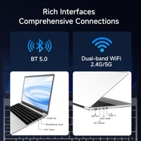 Nuovo Laptop per Studenti ad Alte Prestazioni della Fabbrica Yifang, Intel N95 Quad-core, 8GB DDR4, SSD 256GB, Schermo IPS