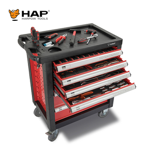 Rangement <span class=keywords><strong>de</strong></span> <span class=keywords><strong>garage</strong></span> professionnel à 6 tiroirs 250 pièces ensembles d'outils boîte chariot à outils armoire à outils robuste - Product Image 1