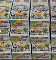 Version japonaise 100% originale, carte PokeMoned SV8a Eevee Prismatic Evolutions Tera Celebration, coins carrés en papier, emballage plat