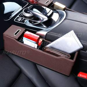 Caja de Almacenamiento Multifuncional para el Espacio entre Asientos de Coche, Organizador para el Lado del Conductor, Portaobjetos para Cartera, Teléfono y Cigarrillos - Product Image 5