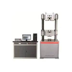 Strain gauges compressive testing device for rock cylinder specimens