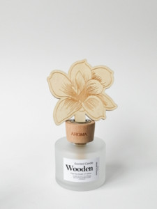 Không cháy hương liệu mây Gậy trang trí Chai Thủy Tinh hương thơm sậy khuếch tán - Product Image 4