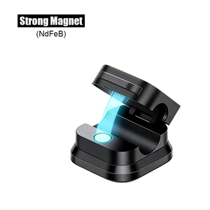 Organisateur de câbles magnétique portable en plastique, organisateur de câbles de bureau, dispositif de <span class=keywords><strong>rangement</strong></span> et de fixation de câbles de données à fixer au mur - Product Image 5