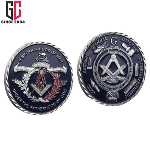 15 anni di fabbrica Custom sfida monete massoniche Freemason collezione di fratellanza da collezione - Product Image 4