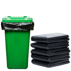 Sac à ordures industriel de 60 gallons Grands sacs à ordures noirs à usage intensif - Product Image 1