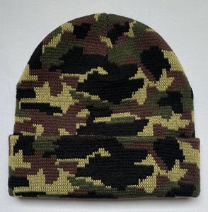 <span class=keywords><strong>Bonnet</strong></span> en tricot personnalisé Hiver Jacquard Ski Sport de plein air Cyclisme Chapeau intérieur Chaleur Camouflage Bonnets pour hommes - Product Image 2