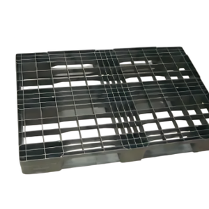 Estantes de almacenamiento portátiles de envío negro superior de alta calidad, paletas de plástico resistentes - Product Image 1