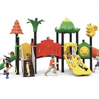 Équipement de jeu en acier et plastique pour enfants, toboggan de jardin d'enfants, parc d'attractions, utilisation extérieure à haute capacité