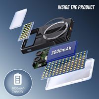 Selfie Light 160 Led 3000mah Rechargeable téléphone portable lumière de remplissage Portable Clip sur la lumière pour téléphone Tiktok vidéo lampe de remplissage