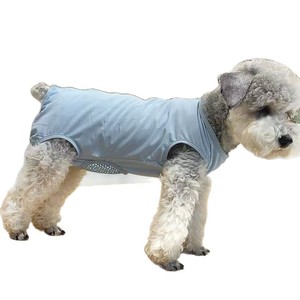 Dog Menstrual Pants Light Blue Breathable Polyester Diapers For Teddy Bichon Frise Post Operative Use - Product Image 5