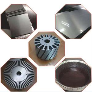 Stator <span class=keywords><strong>Rotor</strong></span> Sepeda Motor Generator Mesin Bensin 3kw Baja Silikon Non-Oriented Cold Rolled Berlapis Paduan Aluminium 0.18-0.65mm - Product Image 4