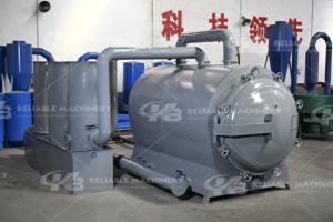 Four <span class=keywords><strong>de</strong></span> carbonisation horizontal à flux d'air haute efficacité pour biochar <span class=keywords><strong>de</strong></span> déchets agricoles 2026, moteur et roulement inclus, capacité 3 tonnes/<span class=keywords><strong>jour</strong></span> - Product Image 2