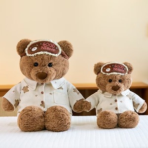 Adorable Ours en Peluche de Dessin Animé avec Chapeau et Gâteau d'Anniversaire, Jouet Doux en Peluche, Poupée Confort pour Dormir, Rembourrage en Coton PP, Cadeau de Noël - Product Image 5