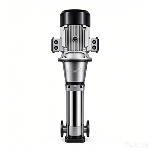 Pompe multi-étages en acier inoxydable 2205 à haute pression et faible bruit pour transfert d'eau et surpression industrielle - Product Image 1