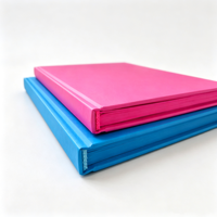 Carnet de notes A5 personnalisé avec reliure spirale Wire-O, couverture rigide en papier couché, impression offset, pour affaires et journaux de méditation authentiques