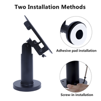 Support antivol pour terminal de point de vente Pax A920/A920 Pro, support pivotant pour carte de crédit, support réglable blanc/noir pour machine de point de vente