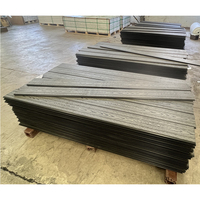 Vente flash : terrasse en WPC imperméable, dalles de terrasse en composite d'extérieur avec texture bois, plastique composite pour terrasse de piscine