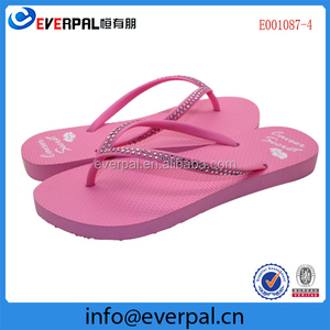 Wholesale <strong>Flip</strong> <strong>Flops</strong> Plain <strong>White</strong> with Rhinestones Cushioning Features Fashion Trend for Summer Spring and Autumn Seasons - Product Image 4
