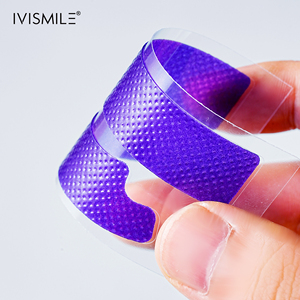 Strisce sbiancanti viola per denti PAP | Sbiancamento delicato e veloce, nessuna sensibilità, menta fresca per cure dentistiche - Product Image 5