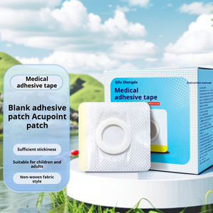Patch adhésif en tissu non tissé à triple température pour points d'acupuncture abdominale, fournitures de thérapie de réadaptation à base de plantes - Product Image 4
