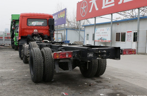Vente directe d'usine presque neuf état 8x4 tracteur à roues motrices 270hp tracteur diesel camion Euro 2 camion à benne basculante à vendre - Product Image 4