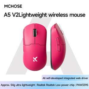 Souris de jeu sans fil MCHOSE A5, trois modes, longue autonomie, PAW3395, design léger, PWA 3395, design léger, longue autonomie - Product Image 3