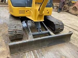 VENTE FLASH Mini-excavatrice Komatsu PC55MR-3 d'occasion, moteur diesel, excellent état, pompes puissantes, forte force de creusement, origine japonaise, prête à l'emploi - Product Image 3