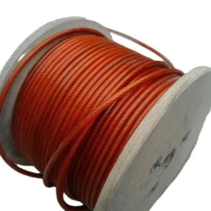 pvc coated stainless steel wire rope/cable with good price