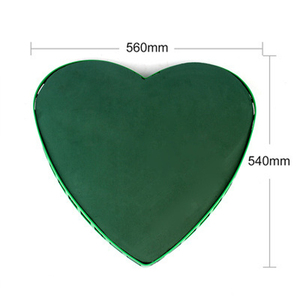 <span class=keywords><strong>Oasis</strong></span> en forme de coeur blocs de <span class=keywords><strong>mousse</strong></span> florale couronne <span class=keywords><strong>boule</strong></span> vert EVA fleur boue arrangements cage porte-fleur avec <span class=keywords><strong>mousse</strong></span> de flore - Product Image 3