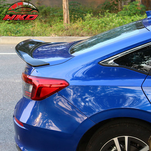 เหมาะสำหรับ Honda Civic รุ่นที่ 11 ซีดาน 4 ประตู ปี 2022-2026 สไตล์ JDM สปอยเลอร์หลังลายคาร์บอนไฟเบอร์ - Product Image 2
