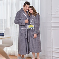 Peignoir en coton éponge à prix d'usine et en gros, peignoir de spa, peignoir en tissu éponge pour femme, peignoir à capuche en tissu éponge pour homme, long et moelleux