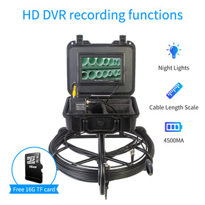 Cámara de inspección de tuberías de drenaje de alcantarillado inalámbrica de vídeo Industrial HD 30M Cámara Wifi de drenaje de alcantarillado de diámetro pequeño - Product Image 3