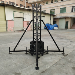 For KKMARK TUV Certified K34 Portable Ground Support <strong>Line</strong> <strong>Array</strong> Stand Speakers with Aluminum Lifting System <strong>Tower</strong> <strong>Truss</strong> - Product Image 2