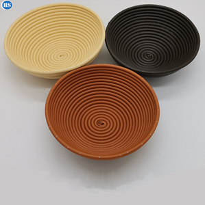 Factory New Product Baking Bread Proofing Basket Plastic Rattan Basket bread rising basket