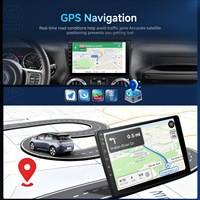Stereo Mobil Android 9.0 Inci 2+32G Wireless Carplay Bluetooth GPS Navigasi Kamera Mundur Pemutar Multimedia