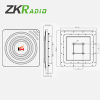 Lecteur RFID UHF 865~868 MHz 902~906 MHz pour contrôle d'accès, gestion des entrepôts et des véhicules