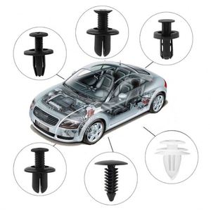 Universal <b>Car</b> Retainer <b>Clips</b> Plastic Fender <b>Clips</b> Set Pin Rivet With Panel Removal Tool - Product Image 4