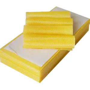 经济型蜂蜡粉底片D级批发，用于养蜂和制作蜡烛