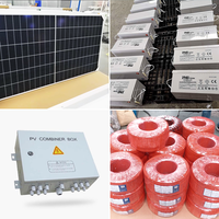 Système d'énergie solaire domestique hors réseau 5KW 7KW 10KW avec panneaux solaires mono et poly