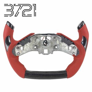 Volante de Fibra de Carbono para Chevrolet Chevy Corvette C8 Stingray Z06 E-Ray ZR1 2020-2026, Mejora para Autos de Carreras - Product Image 1
