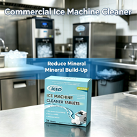 Formule supérieure pour éliminer les dépôts de calcaire et améliorer le débit d'eau dans les tablettes nettoyantes pour machines à glace