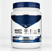 2 lb de protéines de lactosérum isolées de qualité supérieure, faible teneur en lactose, nutrition sportive, entraînement, prise de masse musculaire, complément alimentaire pour adultes