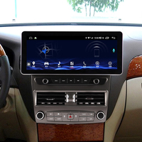 Autoradio Android 12,3 pouces avec CarPlay sans fil, démarrage rapide, Plug & Play, navigation GPS pour Lexus LS430 2004-2005