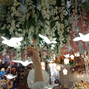 Décoration de <span class=keywords><strong>plafond</strong></span> de <span class=keywords><strong>mariage</strong></span> en gros <span class=keywords><strong>pas</strong></span> <span class=keywords><strong>cher</strong></span>, oiseau en acrylique transparent pour la décoration de fond de <span class=keywords><strong>plafond</strong></span> - Product Image 3