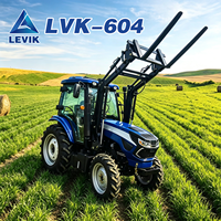 Tracteur agricole 4x4 25HP 35HP 40HP 50HP 60HP 70HP 80HP 90HP 100HP pour travaux agricoles