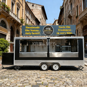 Remolque de Comida Estándar Comercial 2025, Carrito Móvil de Helados y Café con Cocina Totalmente Equipada en Venta para Aplicaciones de Dulces - Product Image 5