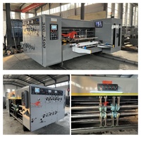 Máquina de Impresión Flexográfica Automática Oray con Transferencia al Vacío para Cajas de Cartón Corrugado, Rodillo de Placas Dinámico Equilibrado, 300 Piezas/Min