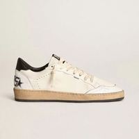 Chaussures de sport en cuir véritable blanc, rehaussantes, antidérapantes en TPU, confortables avec bande élastique, tendance, pour toutes les saisons